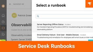 Service Desk Runbooks