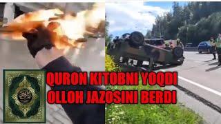 QURON KITOBINI YOQDI ORADAN OZ MUDDAT UTIB OLLOH JAZOSINI BERDI