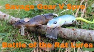 Spro v Savage Gear- Battle of the Rat Fishing Lures!