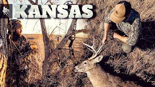 Bowhunting Kansas WHITETAILS (Was This ETHICAL?)