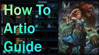 Smite: How to Artio (From a GrandMaster Support)