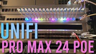 Unifi Pro Max 24 PoE: RGB Switch Ports