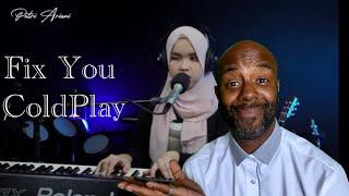 Putri Arinai - Fix you - [Coldplay Cover] REACTION