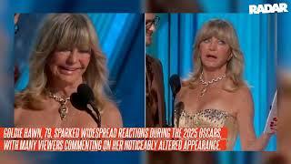 Goldie Hawn, 79, Leaves 2025 Oscars Viewers Shocked as Hollywood Icon's 'Face Looks Different' - 'To