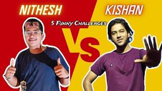 Epic Showdown: Nithesh vs Kishan Challenges | Cat Eye Boy