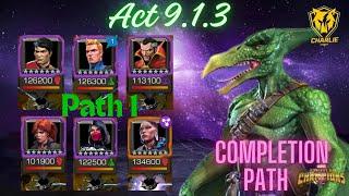 Mcoc - Act 9.1.3 | Easy Completion Path | Sauron Boss Easy | Marvel Contest Of Champions