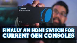 An 8k30 HDMI Switch that can let you game at 4k120?!? The OREI 8K Switch