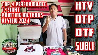 Top 4 performance T Shirt Printing Methods review 2024