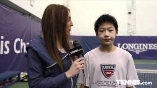 Interview with Michael Zhao, winner of the 2011 Longines Future Tennis Aces Tournament