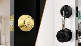 Single Cylinder Vs Double Cylinder Deadbolt Door Lock: Which is Best for Your Home?