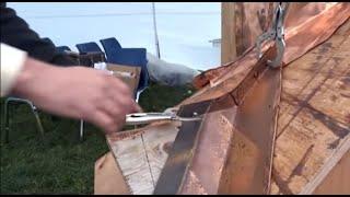 Joining a Copper Valley Top with a Double Lock Standing Seam