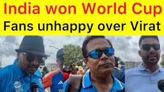 India won the World Cup but Virat Kohli played hell slow | Indians fans reaction after wining WC