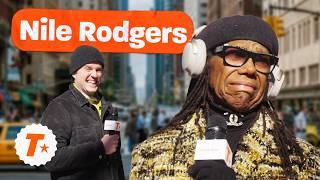 Testing Nile Rodgers's Music Knowledge | Track Star*