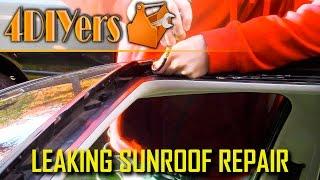 DIY: How to Unclog a Sunroof Drain