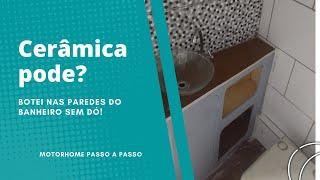 O que to fazendo no banheiro do motorhome