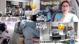 Dormimos por primera vez en nuestro apartamento️+ $850 en comida etc..+ ya tenemos TV 