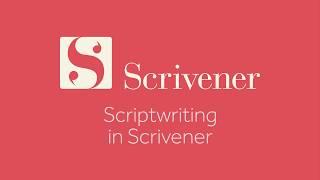 Scriptwriting - Scriptwriting In Scrivener