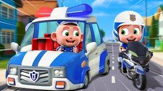 Super Police Car - Baby Police Song | Police Cartoon | More Funny Nursery Rhymes For Kids