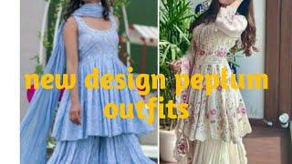 Latest 2021 peplum dress designs#peplum outfits