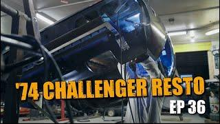 74 Dodge Challenger Restoration #36 - REAR VALANCE