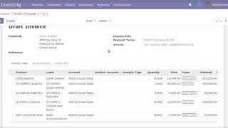 How to Import Invoice Lines from Excel/CSV File | Odoo Apps Features | #invoices #odoo #Browseinfo