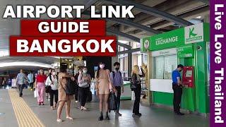 BANGKOK Airport Everything You Need To Know | Airport Link - Taxi - Bus #livelovethailand