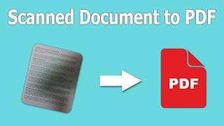 How to Convert Scanned Documents into a PDF File in Nitro Pro