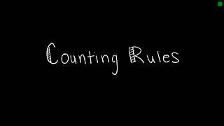 Discrete Math 6.1.1 Counting Rules