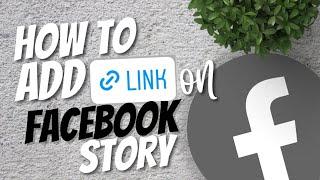 How to Add Links to Facebook Story 2021