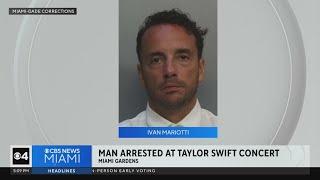 Man accused of pretending to be security guard at Taylor Swift concert