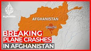 Plane crashes in Afghanistan's Ghazni province: Officials