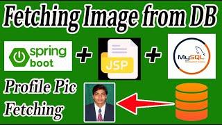 Image Fetching from database and display in UI i.e. JSP page