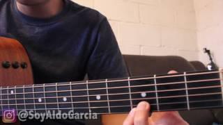 Como tocar "El Color De Tus Ojos" BANDA MS (TUTORIAL DE GUITARA) @AldoGarcia