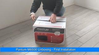 Pantum M6500 unboxing and first installation