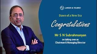 L&T CEO & MD 'SNS'  | #larsentoubro