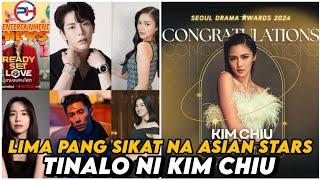 KIM CHIU WAGING OUTSTANDING ASIAN STAR SA 2024 SEOUL INTERNATIONAL DRAMA AWARDS