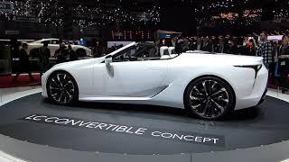 Lexus LC Convertible Concept 2019| MeGoElectric UA