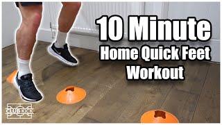 10 Minute Home Quick Feet Workout To Improve Your Foot Speed | Quick Feet Training At Home