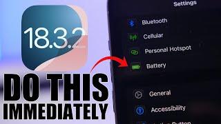 iOS 18.3.2 - 5 Things To Do IMMEDIATELY !