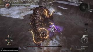 Nioh: Dragon of the North DLC - Date Shigezane boss fight - level 1 no rolling or blocking