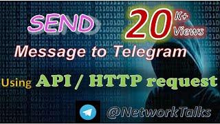 How to send messages to Telegram Group using API requests | Telegram API | Telegram BOT management