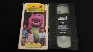 Opening To Barney: Caring Means Sharing 1992 VHS