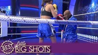 Little Big Shots | Mike Tyson 'Fights' Little Girl