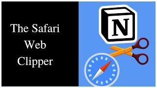 The Safari Web Clipper ️ What's New in Notion