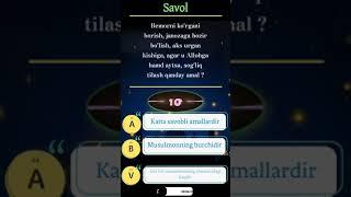 islomiy savol javob VIDEO 74#shorts