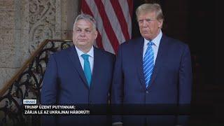 Trump üzent Putyinnak  zárja le az ukrajnai háborút