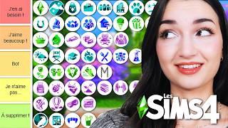 Je classe TOUS les packs des Sims 4 !