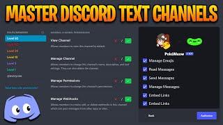 Every Text Channel Permission on Discord EXPLAINED!