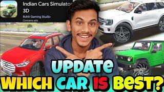 Indian Car Simulator 3d New Update "BEST CAR?"  | ATTU GAMING