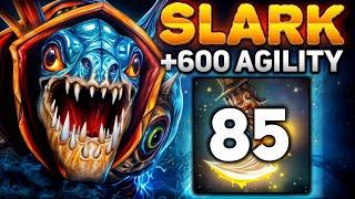 85 Permanent Essence Shift Stacks Slark 75 Kills One Shot | Dota 2 Gameplay